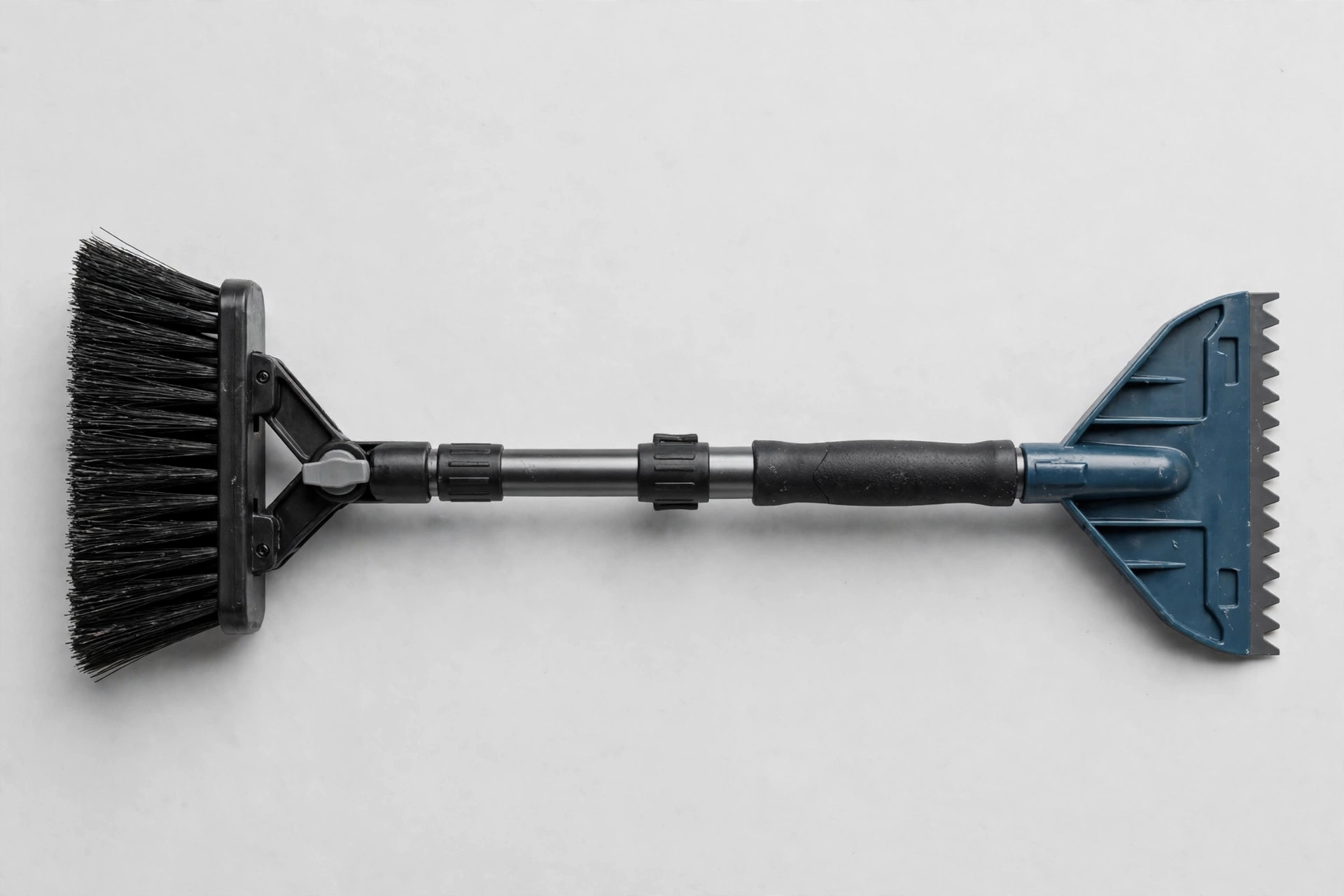 JOYTUTUS 41.5-Inch Extendable Snow Brush and Ice Scraper