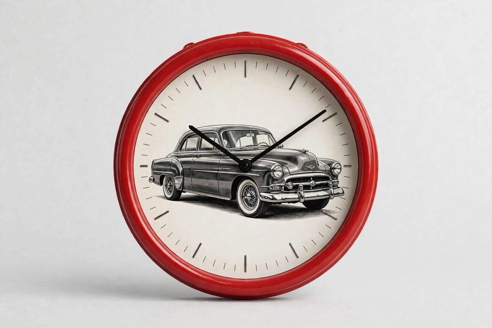 Mark Feldstein History of Mustang Sound Wall Clock — 13 Inch