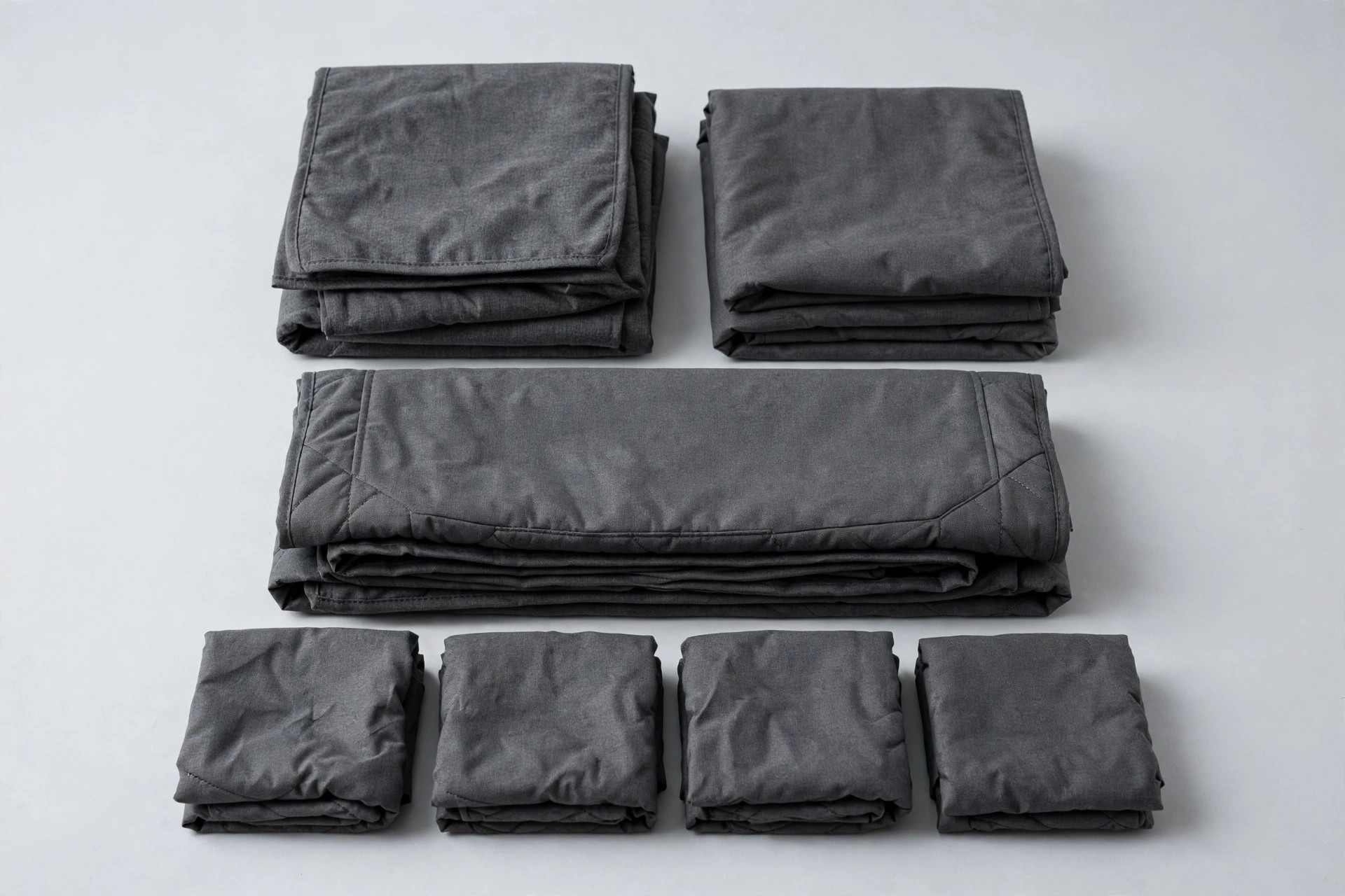 BDK PolyPro Car Seat Covers Full Set — Charcoal