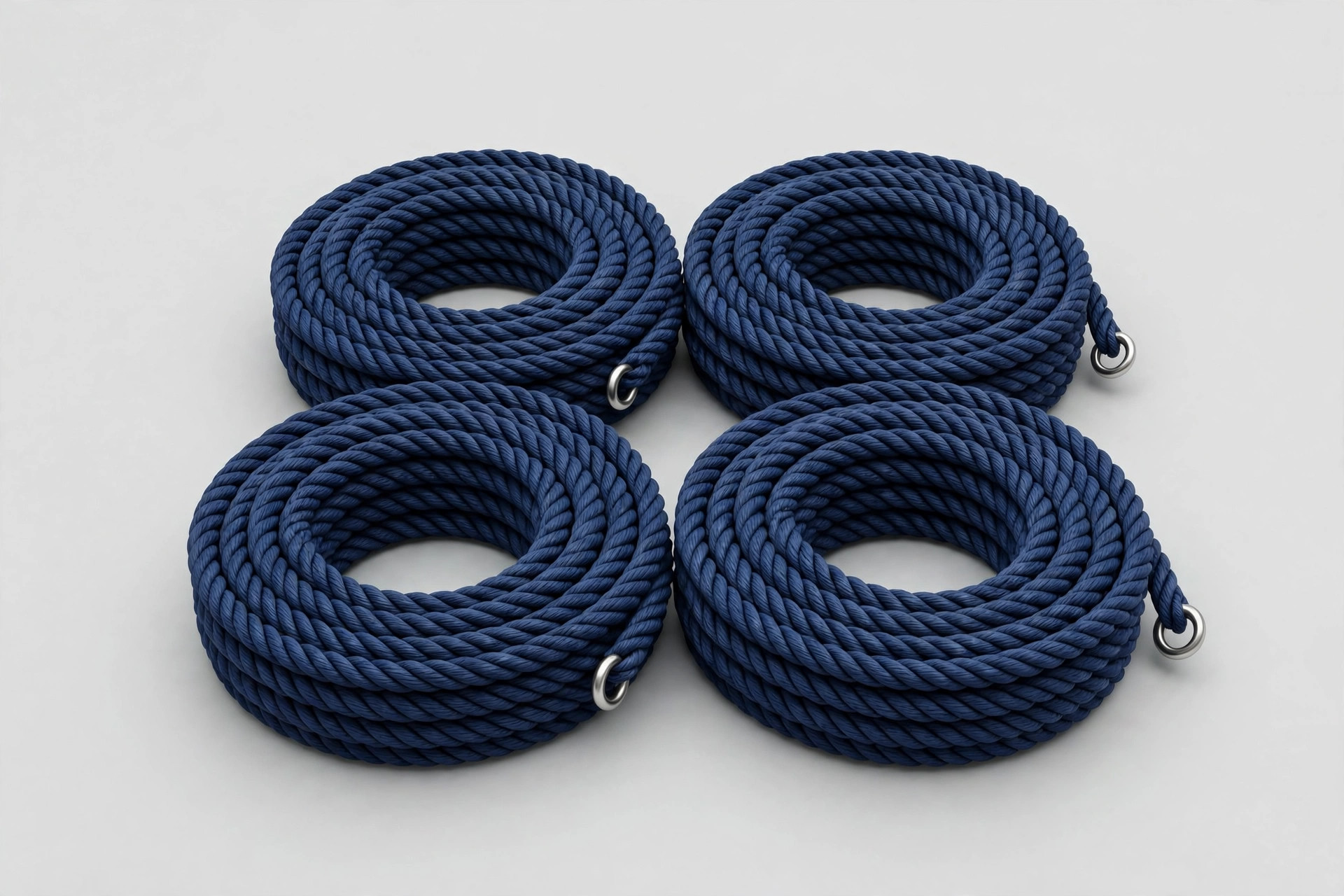 INNOCEDEAR Dock Lines — 4 Pack, 1/2 Inch x 15 ft