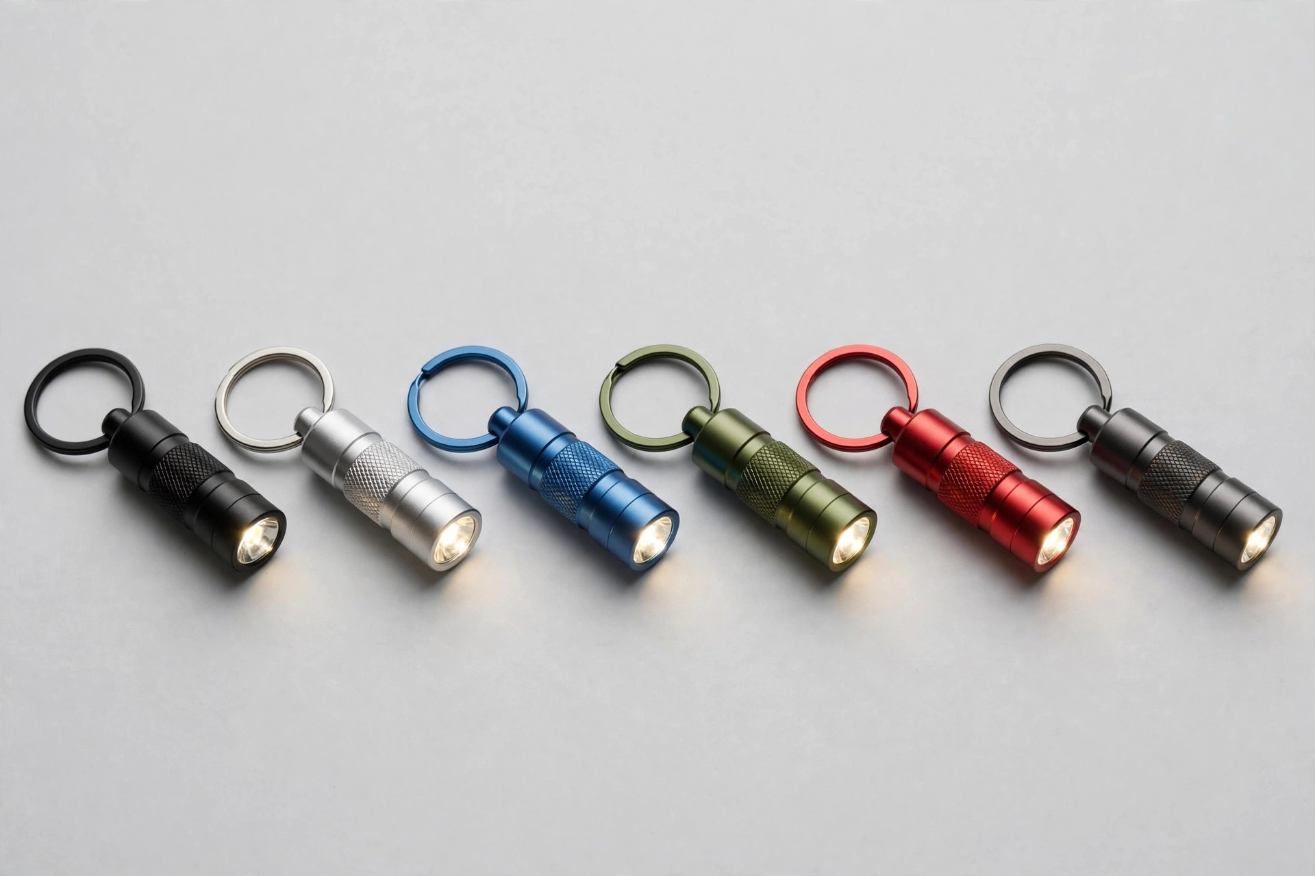 Uaimvie LED Keychain Flashlight — 6 Pack